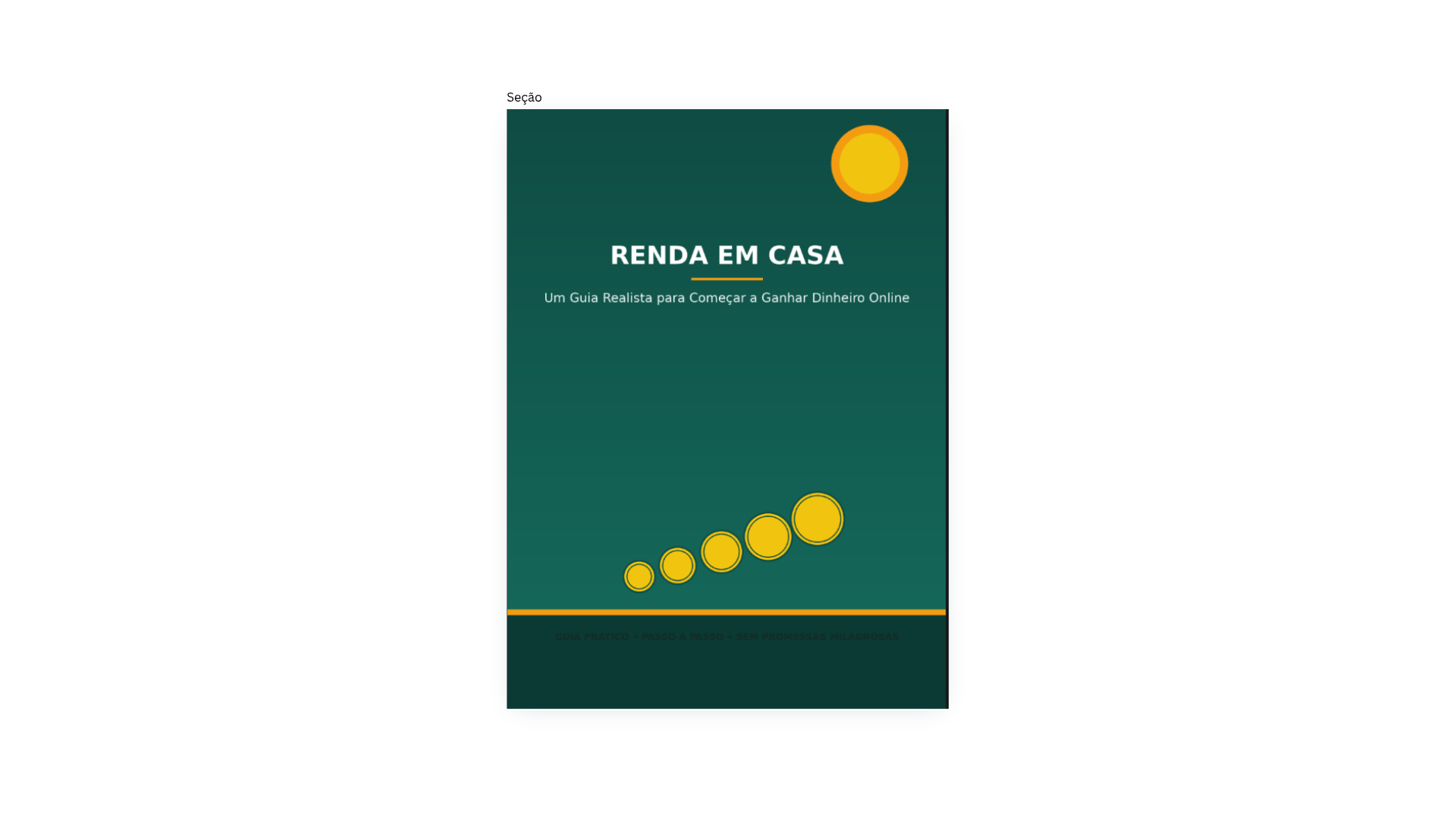 Capa do e-book Renda em Casa